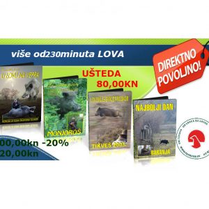 Paket filmova LOV na divlje svinje