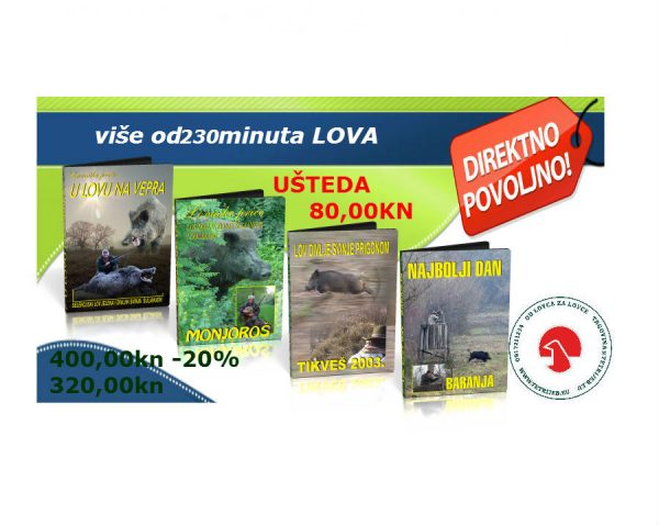 Paket filmova LOV na divlje svinje